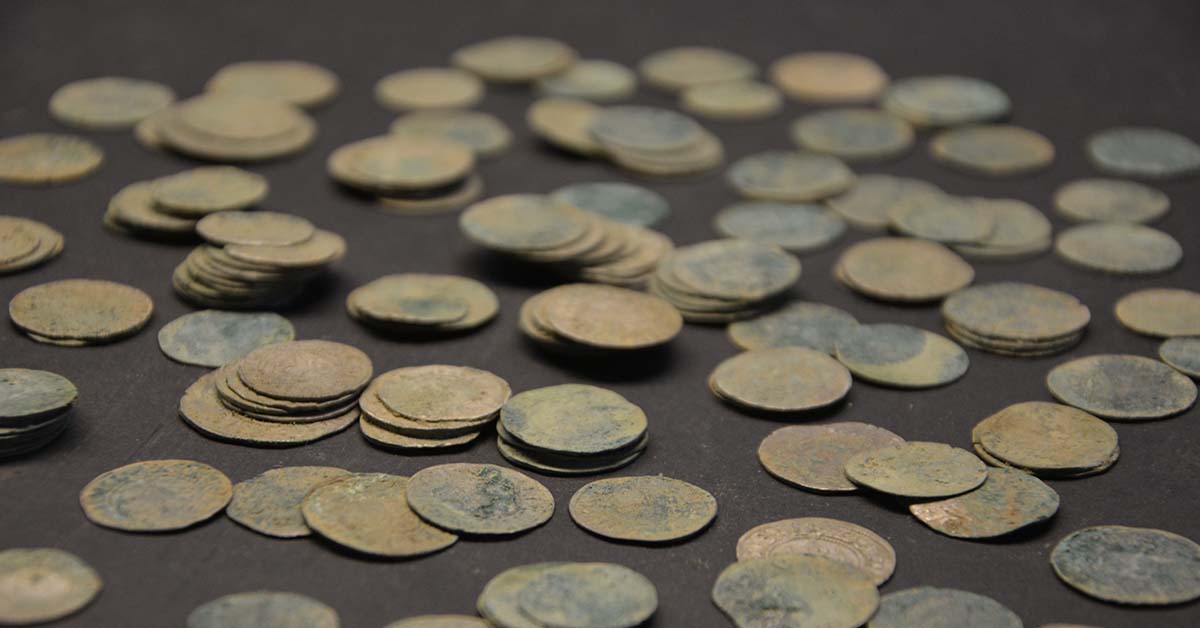 Около тысячи средневековых монет найдены в лесу в Дании