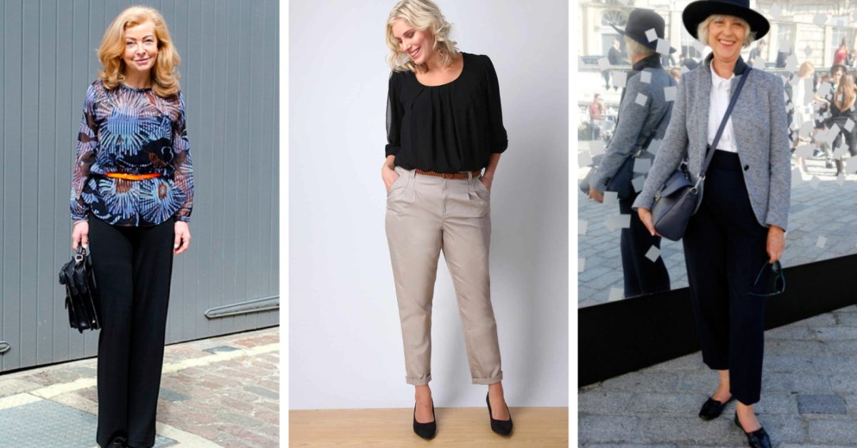 Беспроигрышные варианты брюк для женщин элегантного возраста, позволяющие выглядеть стильно и молодо