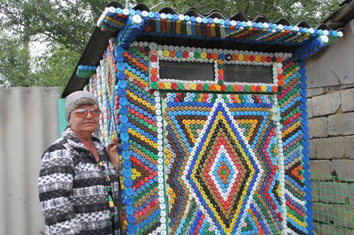 Крышки из под бутылок поделки 35