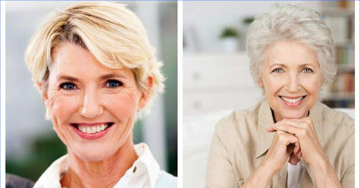 Омега после 60 лет. Стрижки для пожилых женщин. Стрижки после 50. Причёски для женщин после 50 лет фото. Короткая стрижка женская после 50 лет.