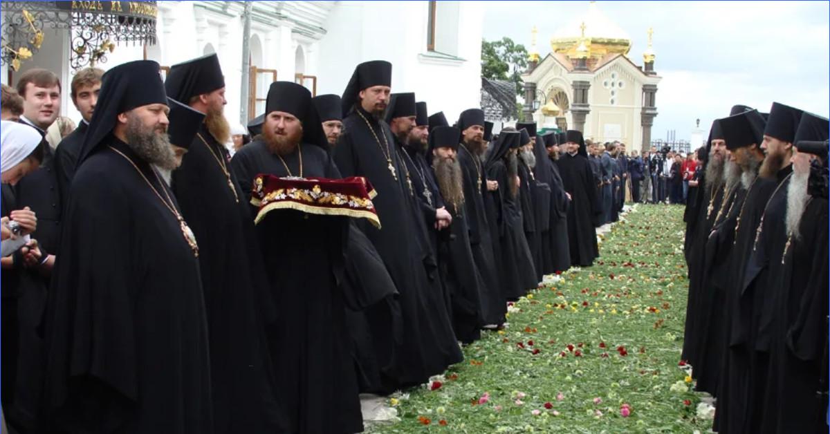 Монахи печерской лавры