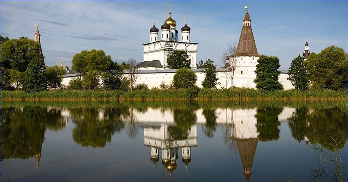 Акварель Иосифо Волоцкий монастырь