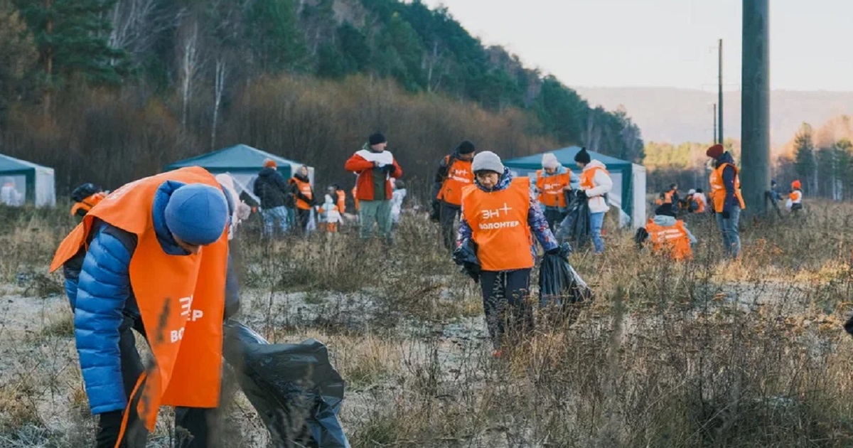Марафон «360»: волонтёры вышли на борьбу с мусором