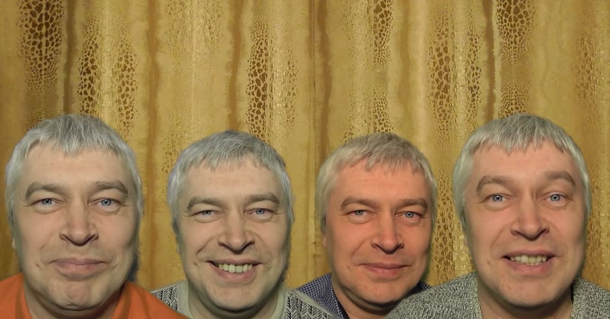 Четыре брата-близнеца одинаковых с лица