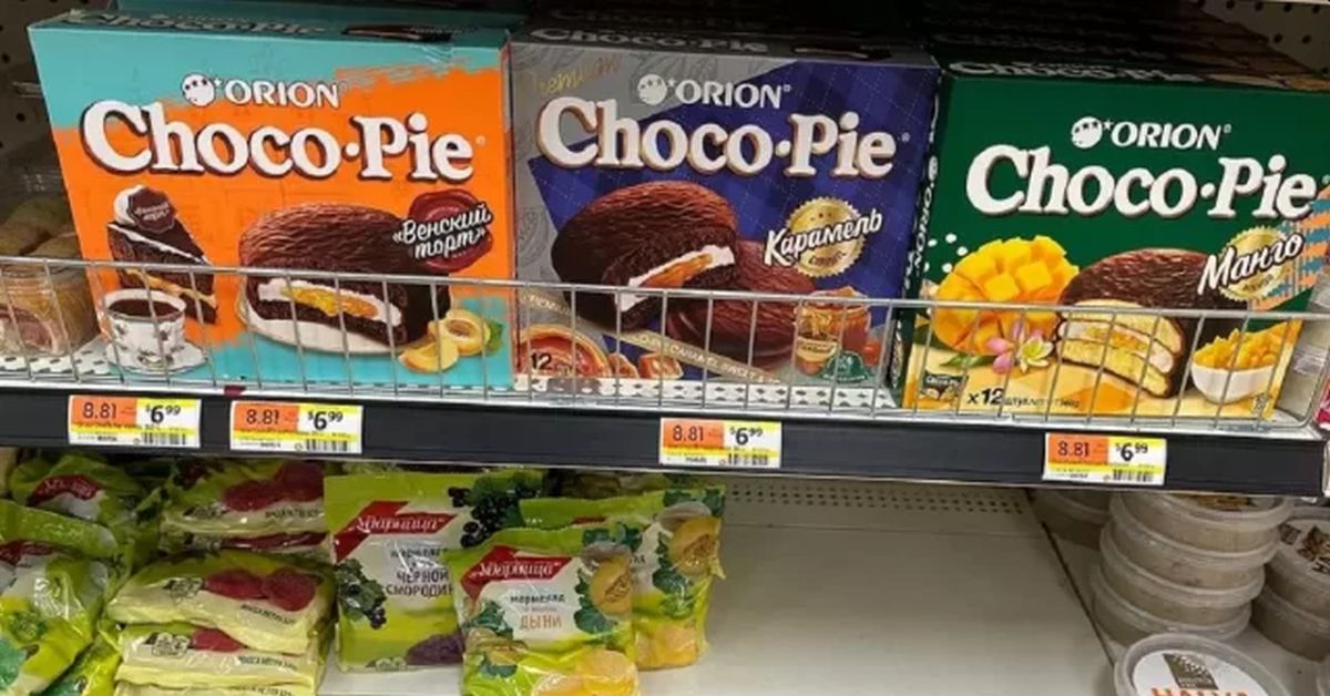 На полке американского магазина был обнаружен российский Choco Pie