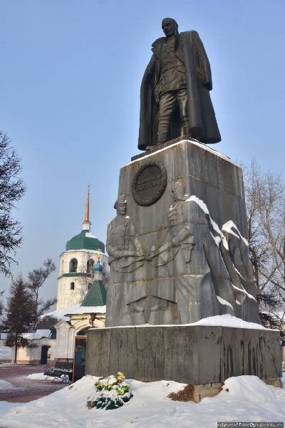 Иркутский памятник Колчаку – единственный в России