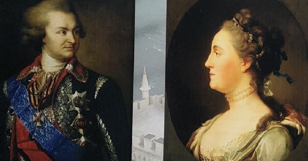 Князь Потемкин и Екатерина Великая. Они присоединили Крым