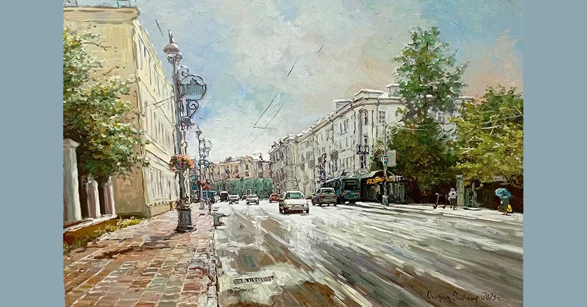 Иркутские художники Оксана и Алексей Яшкины открыли свои персональные выставки в ГВЦ имени В. С. Рогаля.
