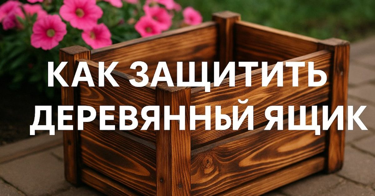 Чем обработать деревянный цветочный ящик, чтобы он не сгнил: народные и профессиональные способы