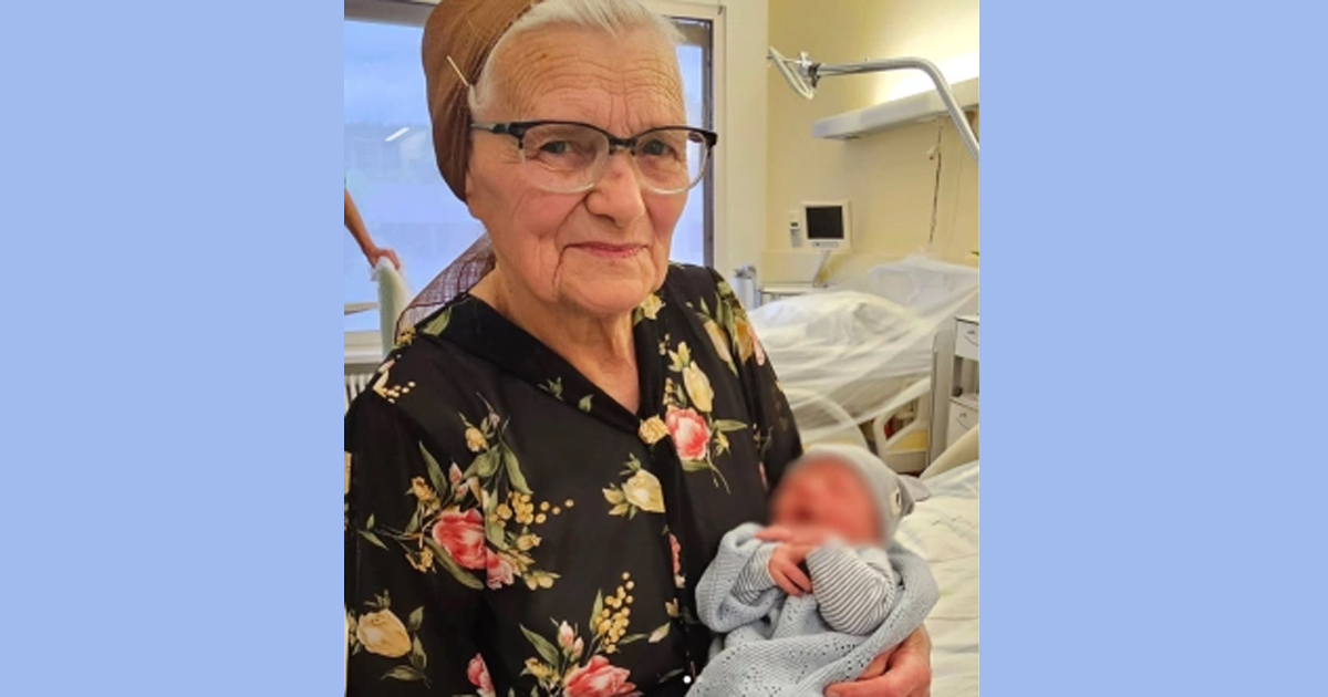 У 86-летней женщины в Германии родился сотый правнук