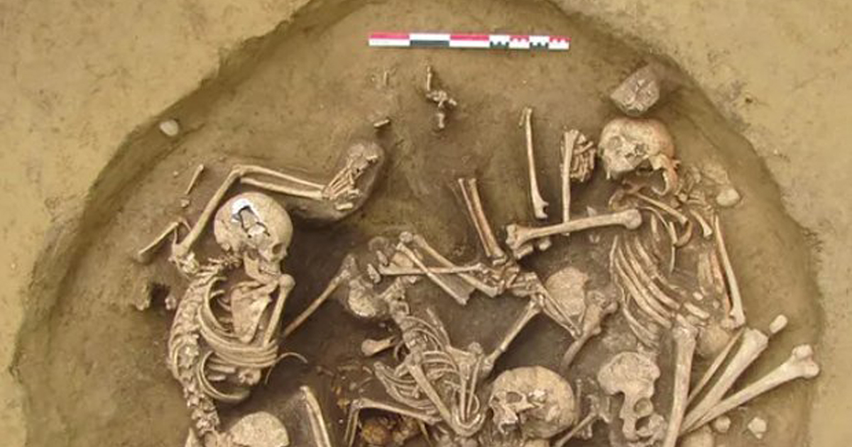 Найдена 6300-летняя могила жестоко замученных пленных