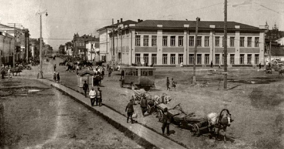 Довоенный Томск – один из шахматных центров Сибири. Фото 1936 года