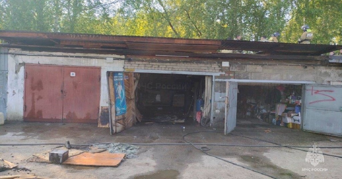 В Приангарье «серые» майнеры устроили пожар в гараже