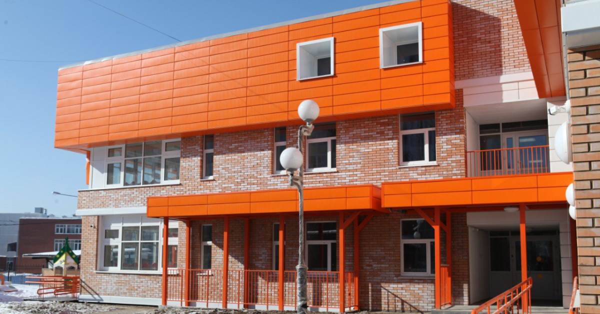 Детский сад в 6-м микрорайоне Ново-Ленино