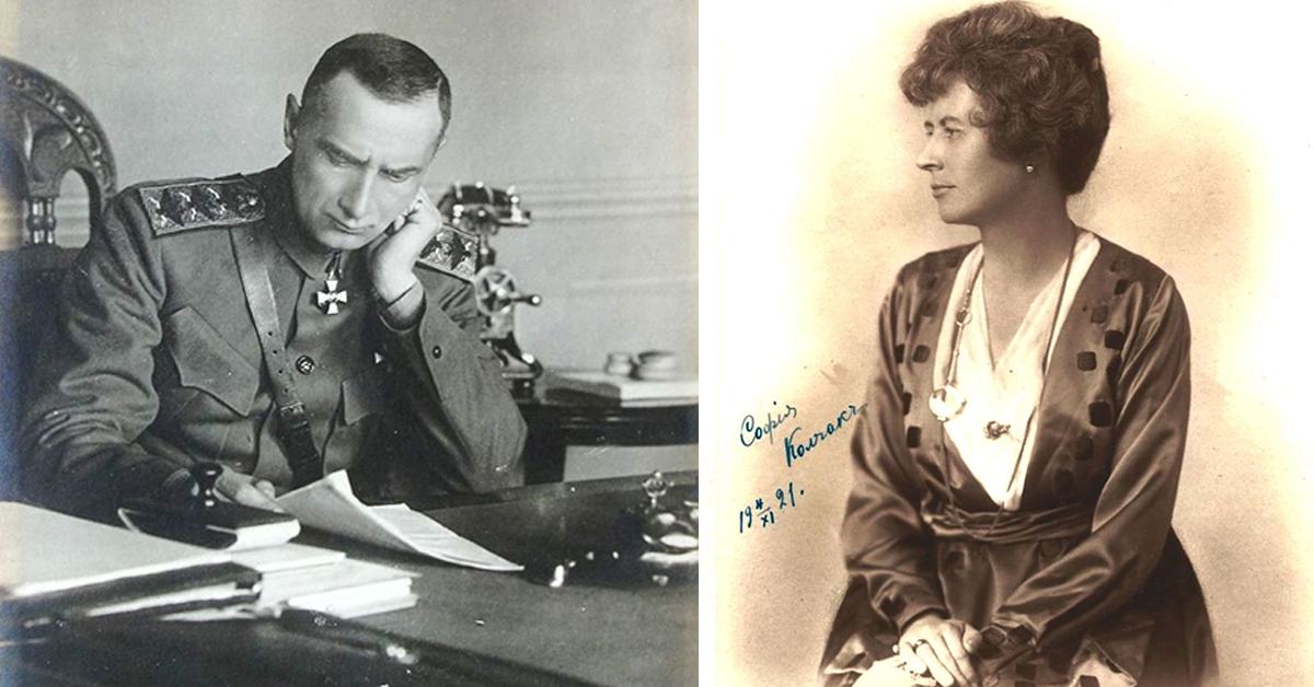 Адмирал А. В. Колчак и Софья Федоровна Колчак в эмиграции