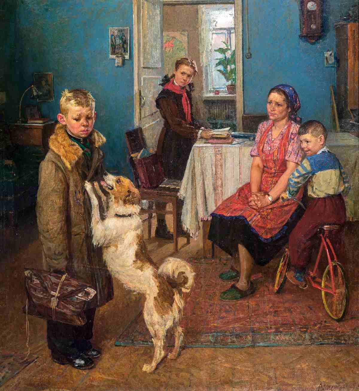 Название знаменитой картины Федора Решетникова «Опять двойка» (1952 год) стало возможным после введения в школах цифровых оценок