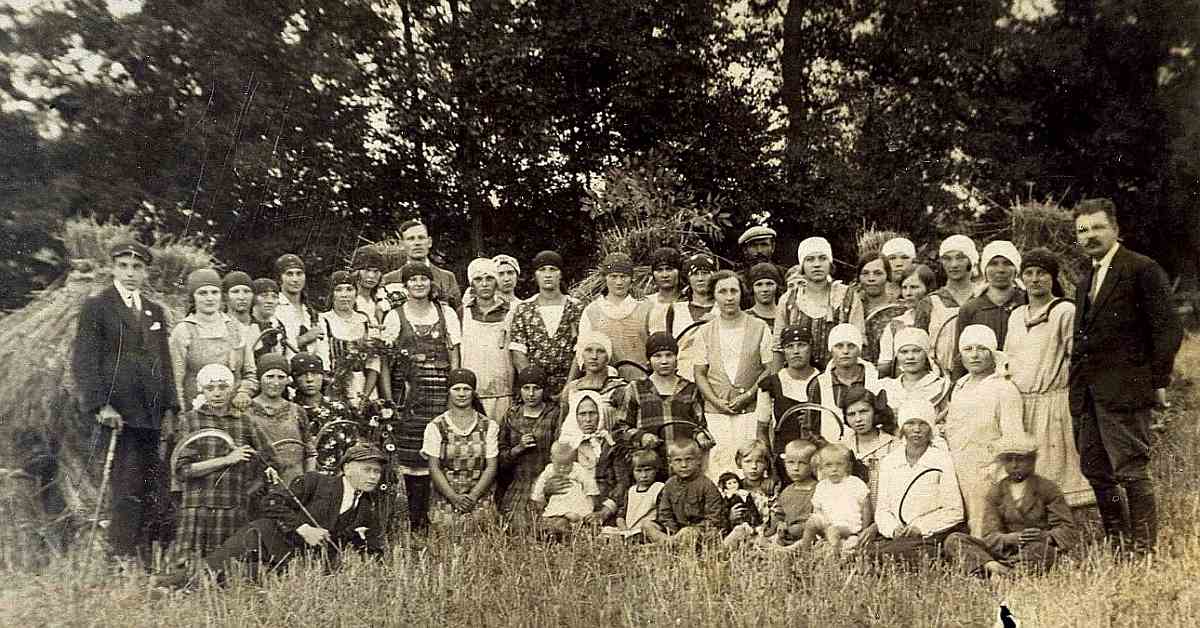 Загадочный народ голендры (старое фото)